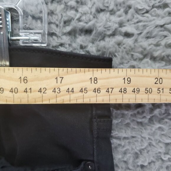 JCPenney Jeans Womens 33/16 Black Skinny Stretch Cotton Blend Denim - Picture 6 of 11